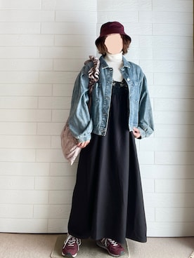 「しまむら（シマムラ）のアイテム」を使った、erinaさん（レディース・153cm）の春コーディネート