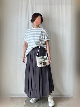 erinaさん（レディース・153cm）の夏コーディネート