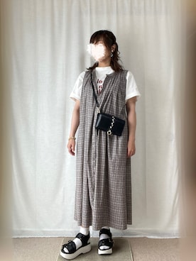 erinaさん（レディース・153cm）の夏コーディネート