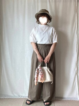 erinaさん（レディース・153cm）の夏コーディネート