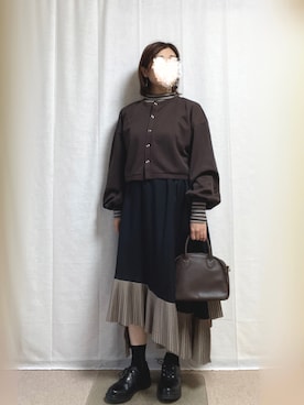 erinaさん（レディース・153cm）の秋コーディネート