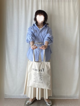 「ゆみっつ春のロゴ祭」｜erinaさん（レディース・153cm）の春コーディネート