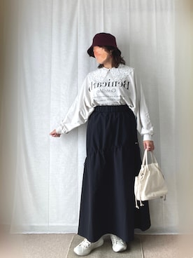 「モードストリートフェス」｜erinaさん（レディース・153cm）の春コーディネート