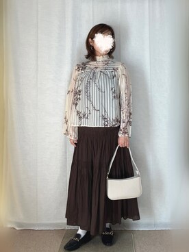 erinaさん（レディース・153cm）の秋コーディネート