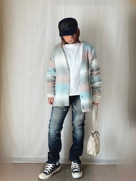 「ストリートフェス2023」｜erinaさん（レディース・153cm）の冬コーディネート
