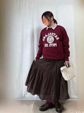 erinaさん（レディース・153cm）の冬コーディネート