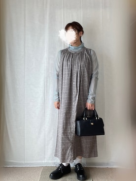 erinaさん（レディース・153cm）の秋コーディネート