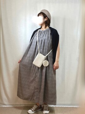 erinaさん（レディース・153cm）の秋コーディネート