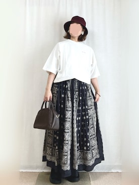 erinaさん（レディース・153cm）の秋コーディネート