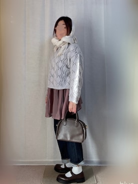 erinaさん(レディース・153cm)の冬コーディネート