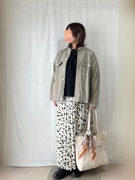 erinaさん（レディース・153cm）の春コーディネート