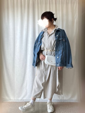 erinaさん（レディース・153cm）の春コーディネート