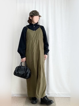 「しまむら（シマムラ）のアイテム」を使った、erinaさん（レディース・153cm）の秋コーディネート
