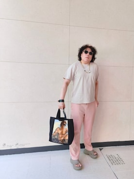 「FOREVER 21（フォーエバー トゥエンティーワン）のアイテム」を使った、Panda Ngさん（メンズ・180cm）の秋コーディネート