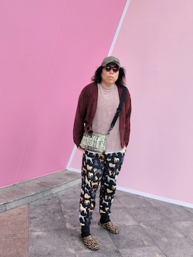 Panda Ngさん（メンズ・180cm）の冬コーディネート