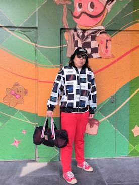 「アイテム（ジャケット/アウター）」を使った、Panda Ngさん（メンズ・180cm）の冬コーディネート