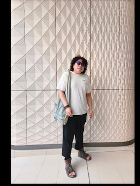 「no brand（ノーブランド）のアイテム」を使った、Panda Ngさん（メンズ・180cm）の秋コーディネート