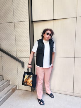 「FOREVER 21（フォーエバー トゥエンティーワン）のアイテム」を使った、Panda Ngさん（メンズ・180cm）の秋コーディネート