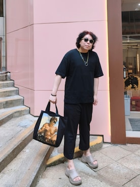 「no brand（ノーブランド）のアイテム（アクセサリー）」を使った、Panda Ngさん（メンズ・180cm）の秋コーディネート