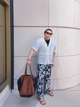 「no brand（ノーブランド）のアイテム」を使った、Panda Ngさん（メンズ・180cm）の秋コーディネート