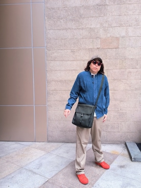 Panda Ngさん（メンズ・180cm）の冬コーディネート