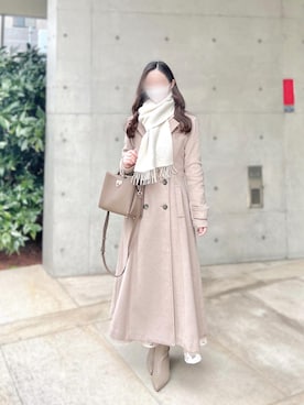 ❁︎ yuiko ❁︎さん（レディース・160cm）の冬コーディネート