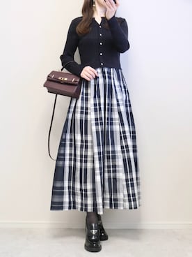 「PRADA（プラダ）のアイテム」を使った、❁︎ yuiko ❁︎さん（レディース・160cm）の秋コーディネート