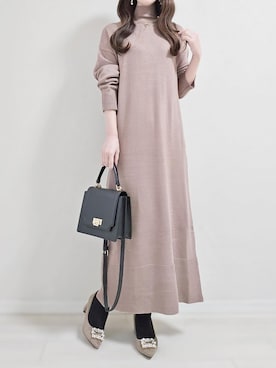 「MERCURYDUO（マーキュリーデュオ）のアイテム（バッグ）」を使った、❁︎ yuiko ❁︎さん（レディース・160cm）の秋コーディネート