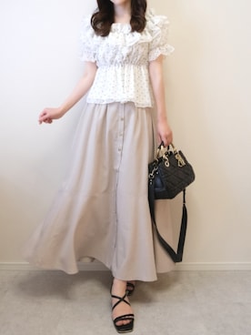 ❁︎ yuiko ❁︎さん(レディース・160cm)の夏コーディネート