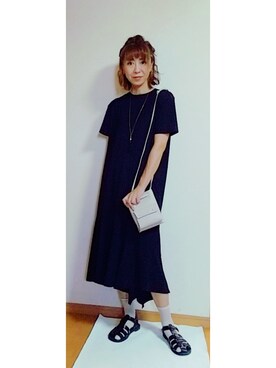 「アイテム（ワンピース/ドレス）」を使った、Keyさん（レディース・164cm・40代）の夏コーディネート