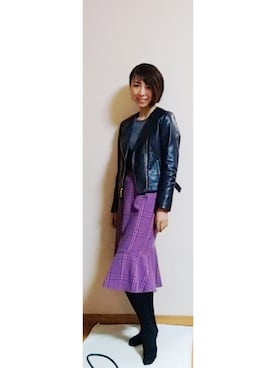 Keyさん（レディース・164cm・50代）の冬コーディネート