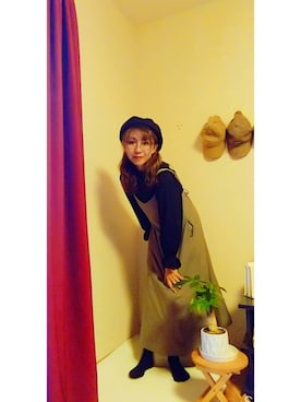 「アイテム（ワンピース/ドレス）」を使った、Keyさん（レディース・164cm・40代）の秋コーディネート