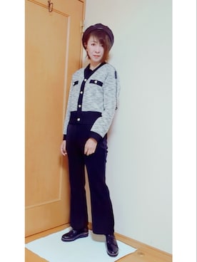 Keyさん（レディース・164cm・50代）の冬コーディネート