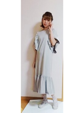 「アイテム（ワンピース/ドレス）」を使った、Keyさん（レディース・164cm・40代）の春コーディネート