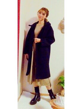 「index（インデックス）のアイテム（ジャケット/アウター）」を使った、Keyさん（レディース・164cm）の秋コーディネート