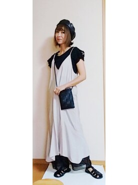「アイテム（ワンピース/ドレス）」を使った、Keyさん（レディース・164cm・40代）の春コーディネート