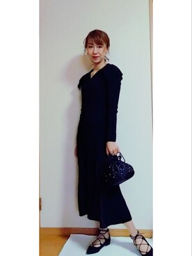 「アイテム（ワンピース/ドレス）」を使った、Keyさん（レディース・164cm・40代）の春コーディネート