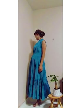 「アイテム（ワンピース/ドレス）」を使った、Keyさん（レディース・164cm・40代）の夏コーディネート