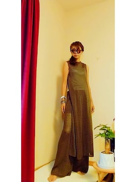 「アイテム（ワンピース/ドレス）」を使った、Keyさん（レディース・164cm・40代）の夏コーディネート
