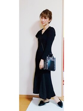 「アイテム（ワンピース/ドレス）」を使った、Keyさん（レディース・164cm・40代）の春コーディネート