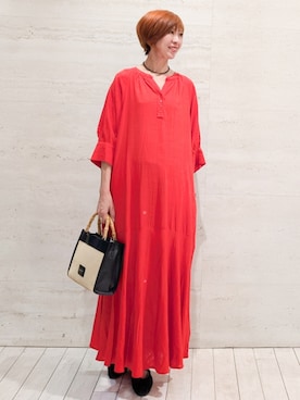 「OPAQUE.CLIP（オペークドットクリップ）のアイテム」を使った、Kemyさん（レディース・165cm）の春コーディネート