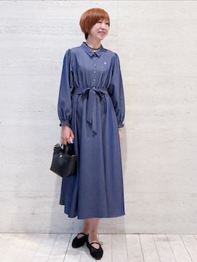 Kemyさん（レディース・165cm）の春コーディネート