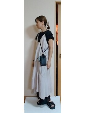 「アイテム（ワンピース/ドレス）」を使った、Keyさん（レディース・164cm・40代）の春コーディネート