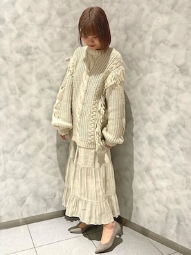 JELLYBEANSさん（レディース・162cm）の冬コーディネート