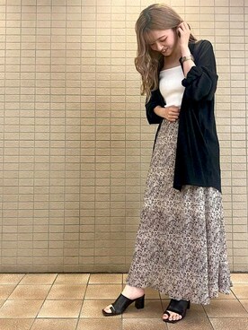 「JELLY BEANS（ジェリービーンズ）のアイテム」を使った、JELLYBEANSさん（レディース・158cm）の夏コーディネート