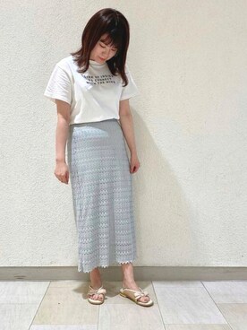 「JELLY BEANS（ジェリービーンズ）のアイテム」を使った、JELLYBEANSさん（レディース・153cm）の夏コーディネート