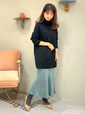 JELLYBEANSさん(レディース・158cm)の冬コーディネート