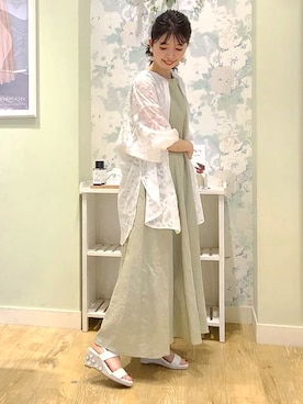 「JELLY BEANS（ジェリービーンズ）のアイテム」を使った、JELLYBEANSさん（レディース・158cm）の春コーディネート