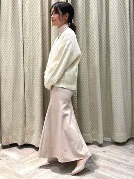 「JELLY BEANS（ジェリービーンズ）のアイテム（パンプス）」を使った、JELLYBEANSさん（レディース・153cm）の春コーディネート