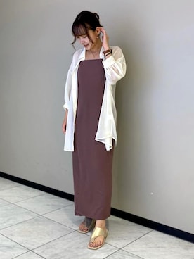 「JELLY BEANS（ジェリービーンズ）のアイテム」を使った、JELLYBEANSさん（レディース・155cm）の夏コーディネート